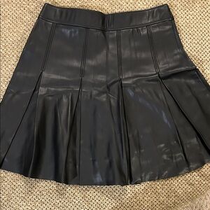Hollister Sleek Black Skater Skirt